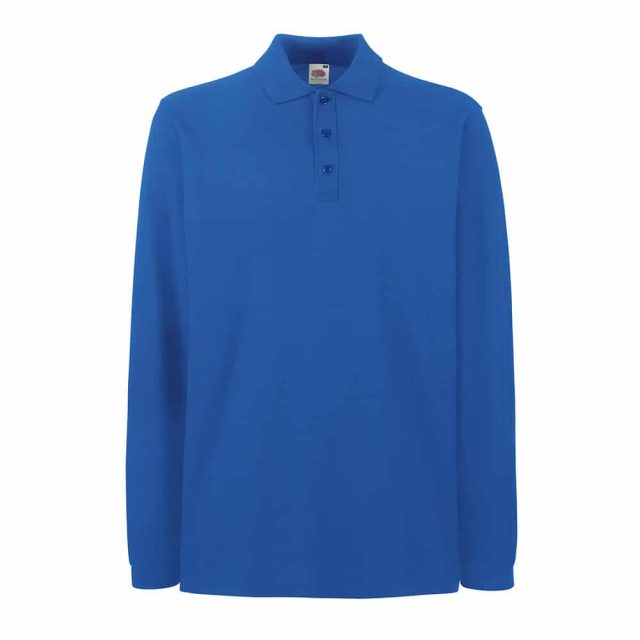 Majica polo dugi rukav Fruit of the Loom – Premium Long Sleeve Polo